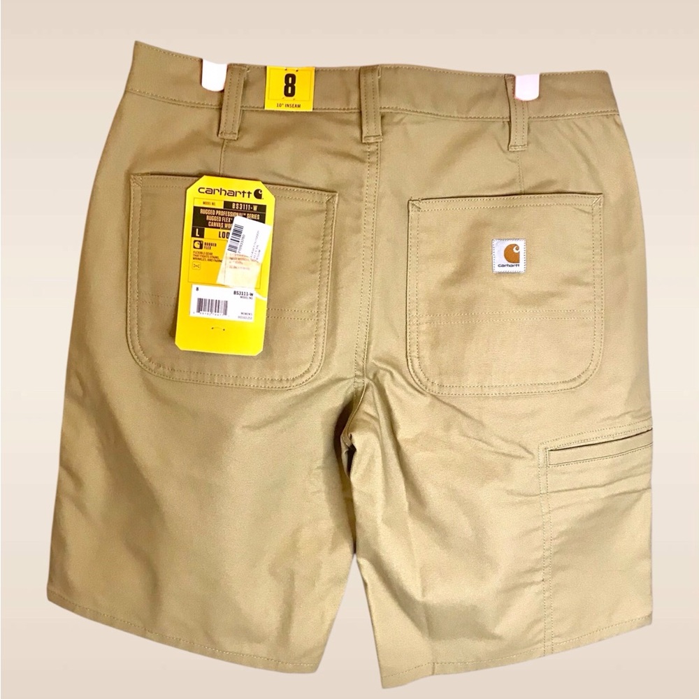 Carhartt Women's Khaki Utility Cargo Shorts